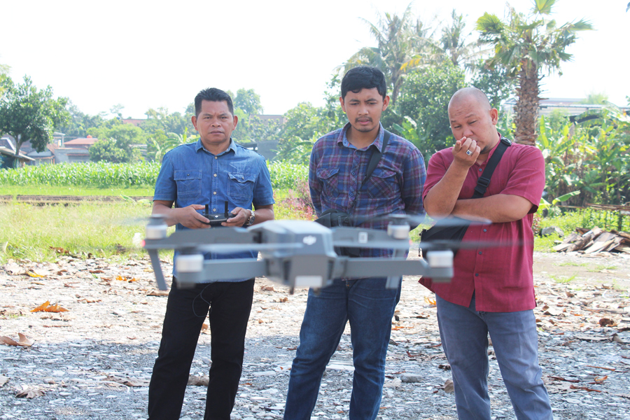 pelatihan drone berbasis arcgis
