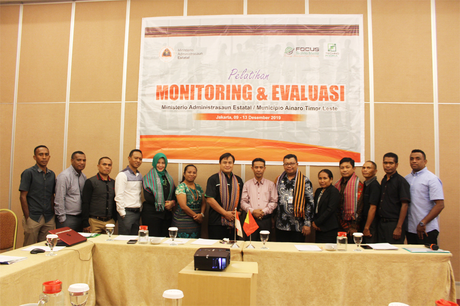 Pelatihan Monitoring dan Evaluasi MAE Timor-Leste