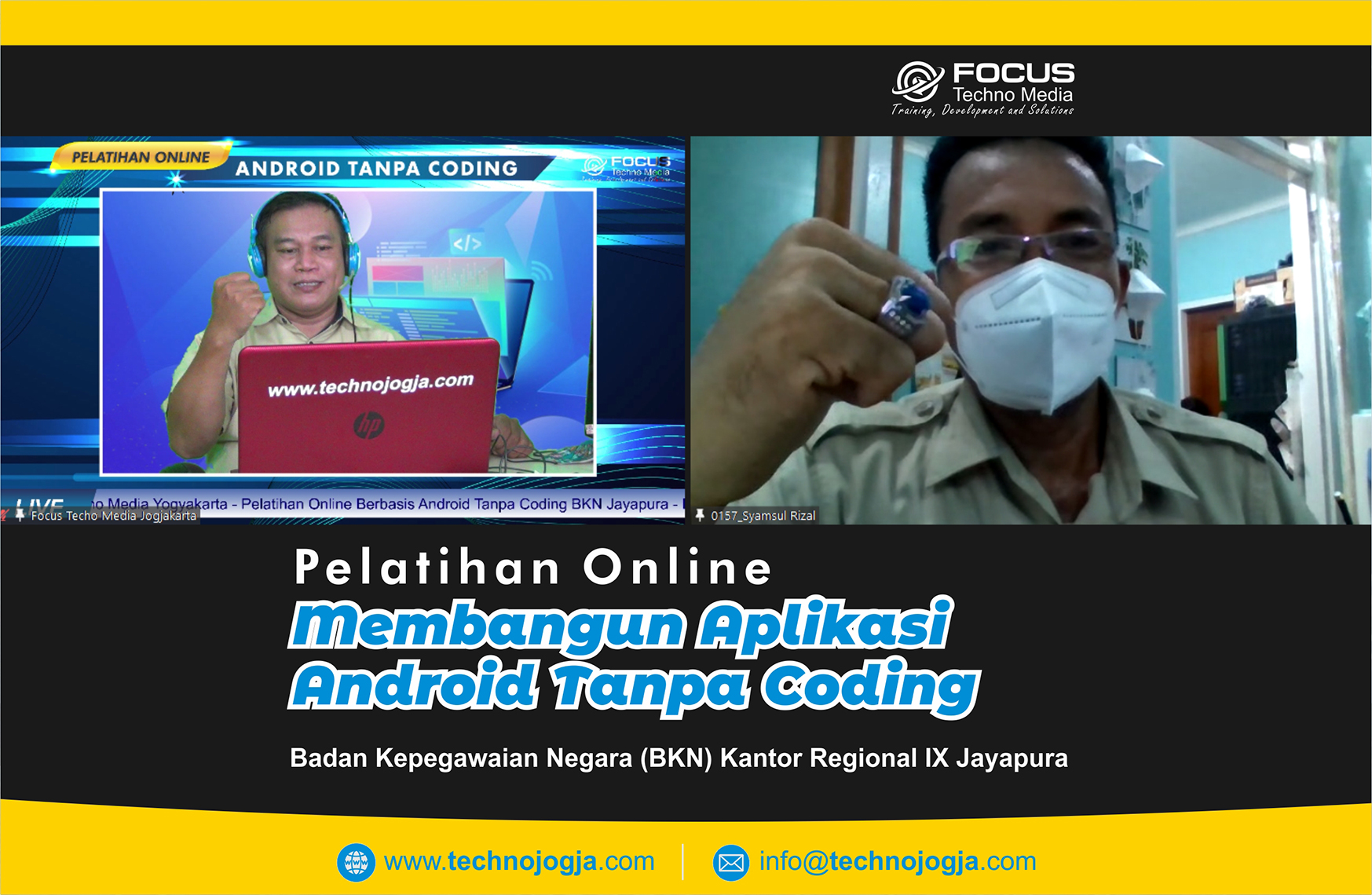Pelatihan Online Android Tanpa Coding