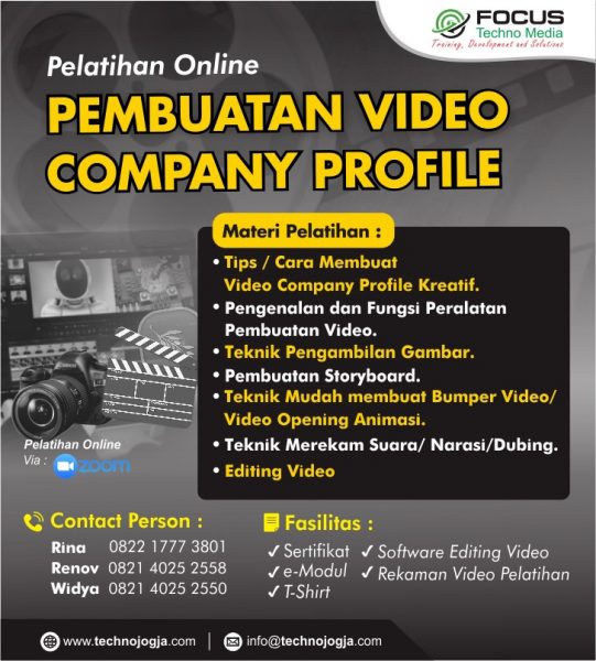 Pembuatan Video Company profil untuk usaha sambilan ASN