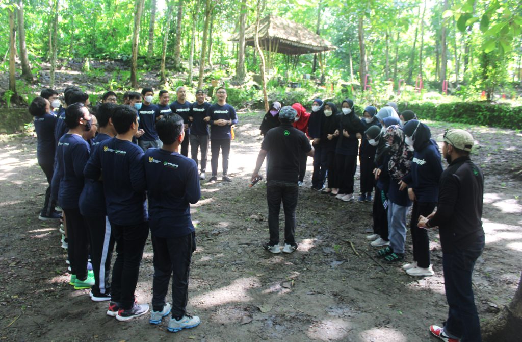 outbound training, capacity building, manajemen stress