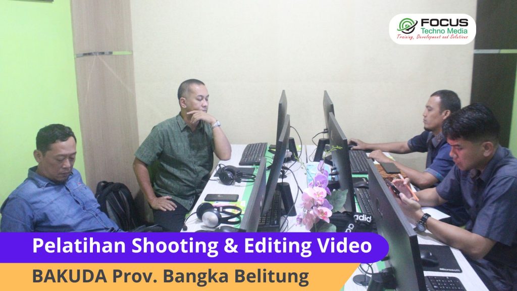 pelatihan shooting dan editing video