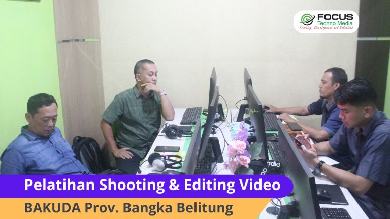pelatihan shooting dan editing video
