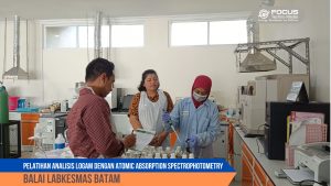 pelatihan analisis logam balai labkesmas