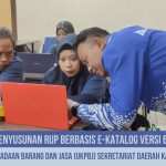 Pelatihan penyusunan RUP berbasis e-katalog versi 6