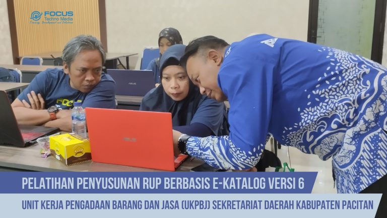 pelatihan penyusunan rup berbasis ekatalog