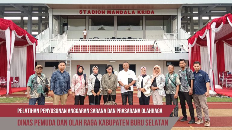 pelatihan penyusunan anggaran sapras olahraga