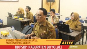 Workshop Aplikasi HCDP Kabupaten Boyolali